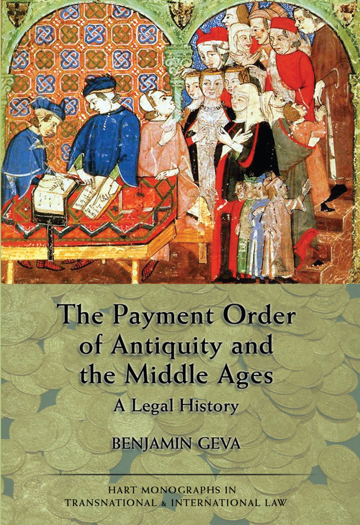 THE PAYMENT ORDER OF ANTIQUITY AND THE MIDDLE AGES Examining the legal history - photo 1