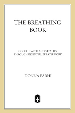 Farhi - The breathing book: good health and vitality through essential breath work