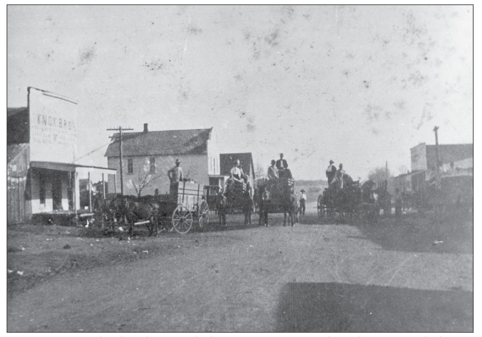 Town activity was bustling during trade days on Main Street in the early 1900s - photo 3