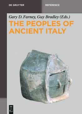 Guy Jolyon Bradley - The Peoples of Ancient Italy