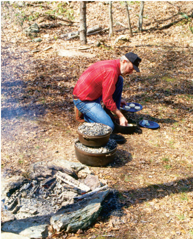 J Wayne Fears has counted on the Dutch oven to produce good meals throughout - photo 3