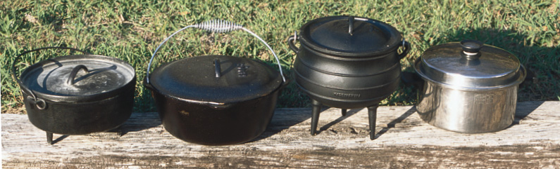 DUTCH OVENS AT HOME During the off-seasons I would bring my Dutch ovens home - photo 4