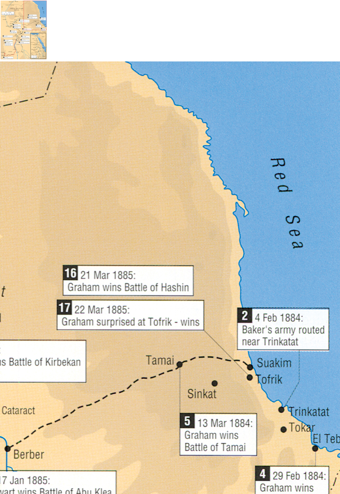 THE RISE OF THE MAHDI IN THE SUDAN The two campaigns fought by the British in - photo 3