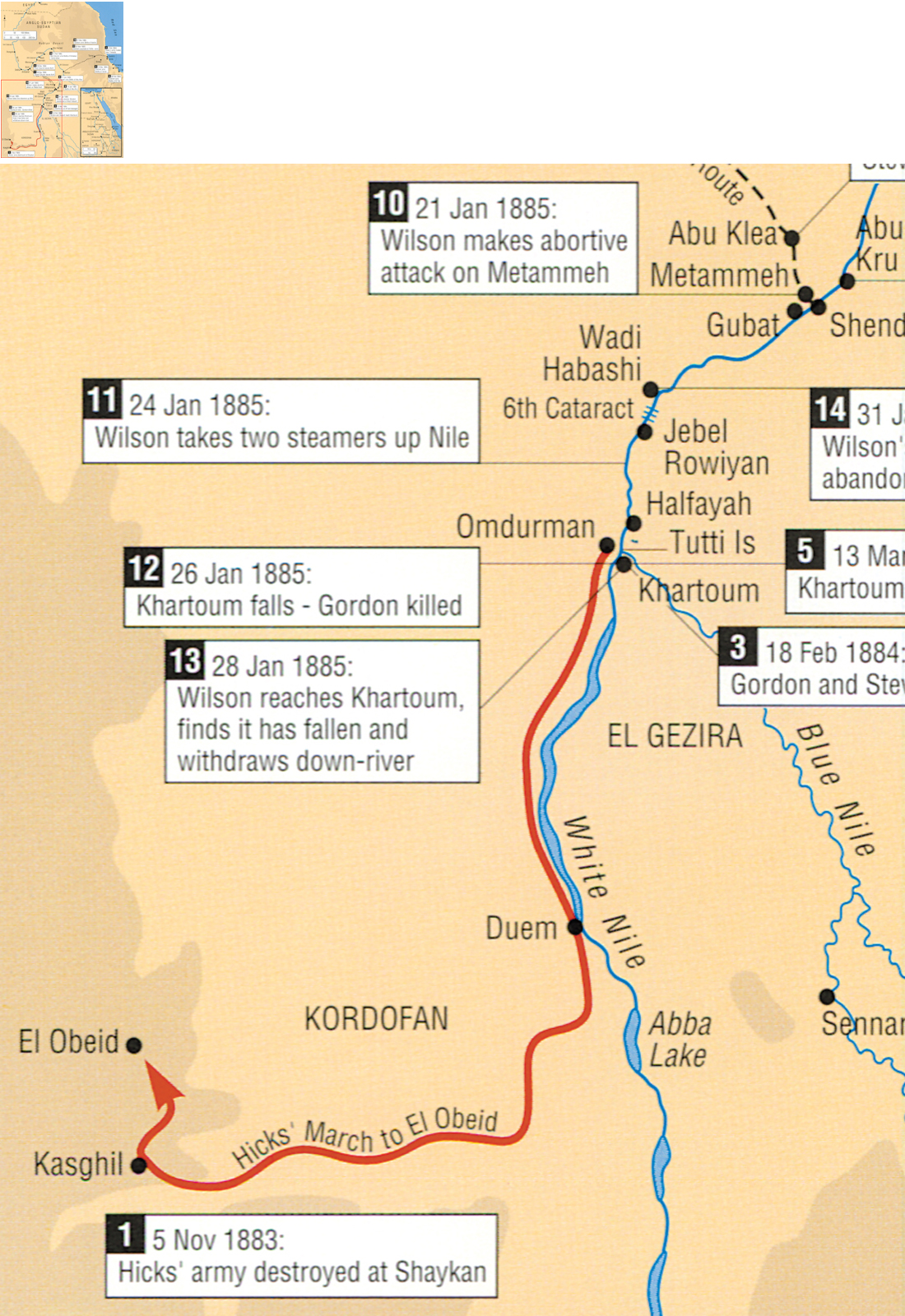 THE RISE OF THE MAHDI IN THE SUDAN The two campaigns fought by the British in - photo 4