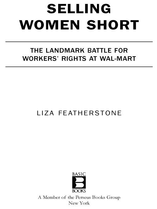 Table of Contents Praise for Selling Women Short Featherstones book is a - photo 1