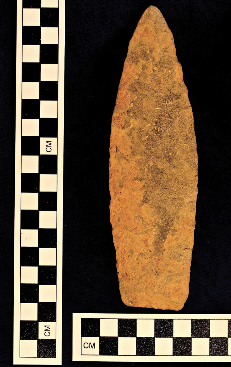 Figure P2 Artifacts like this 1600-year-old stone blade found in Granby - photo 4