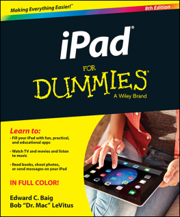 Edward C. Baig - iPad For Dummies