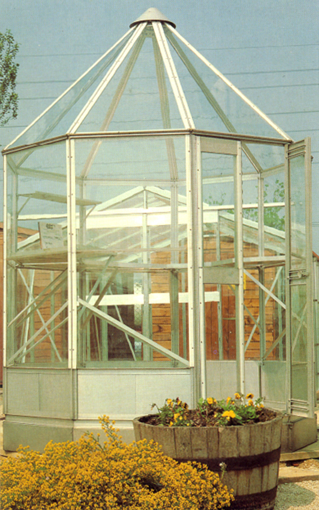 A round aluminium greenhouse WHAT SIZE SHOULD I BUY Size is determined by - photo 16