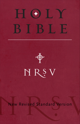 Edwards - Holy Bible: Catholic edition, Anglicized text, NRSV, New Revised Standard version