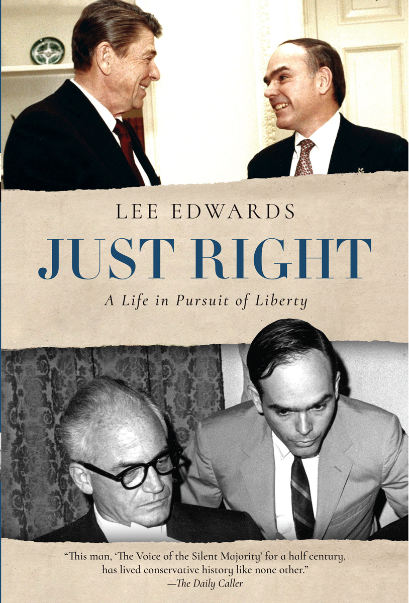 JUST RIGHT a life in pursuit of liberty - image 1