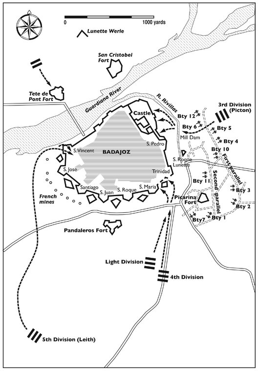 Map 3 Badajoz Assault 6 April 1812 Map 4 Almaraz 19 May 1812 - photo 5