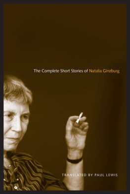 Ginzburg Natalia - The Complete Short Stories of Natalia Ginzburg