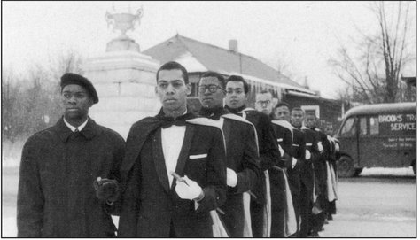 Alpha Phi Alpha Sphinxmen pledges at Wilberforce University Courtesy of John - photo 4