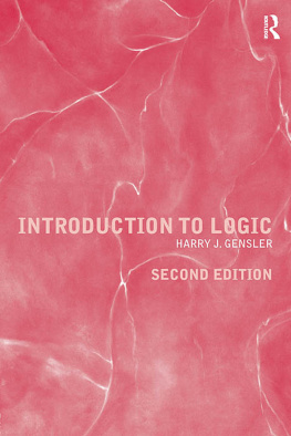 Gensler Introduction to Logic