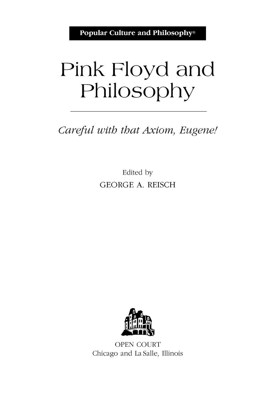 Table of Contents Popular Culture and Philosophy Series Editor George A - photo 2