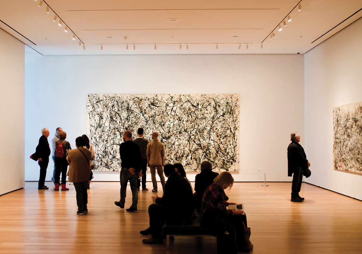 Jackson Pollock whose work is pictured here is just one of the titans - photo 20