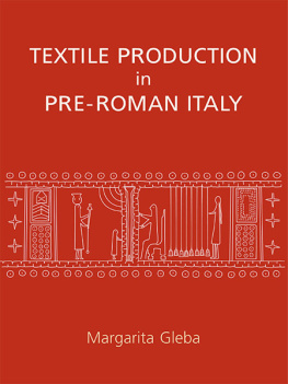 Gleba Textile Production in Pre-Roman Italy