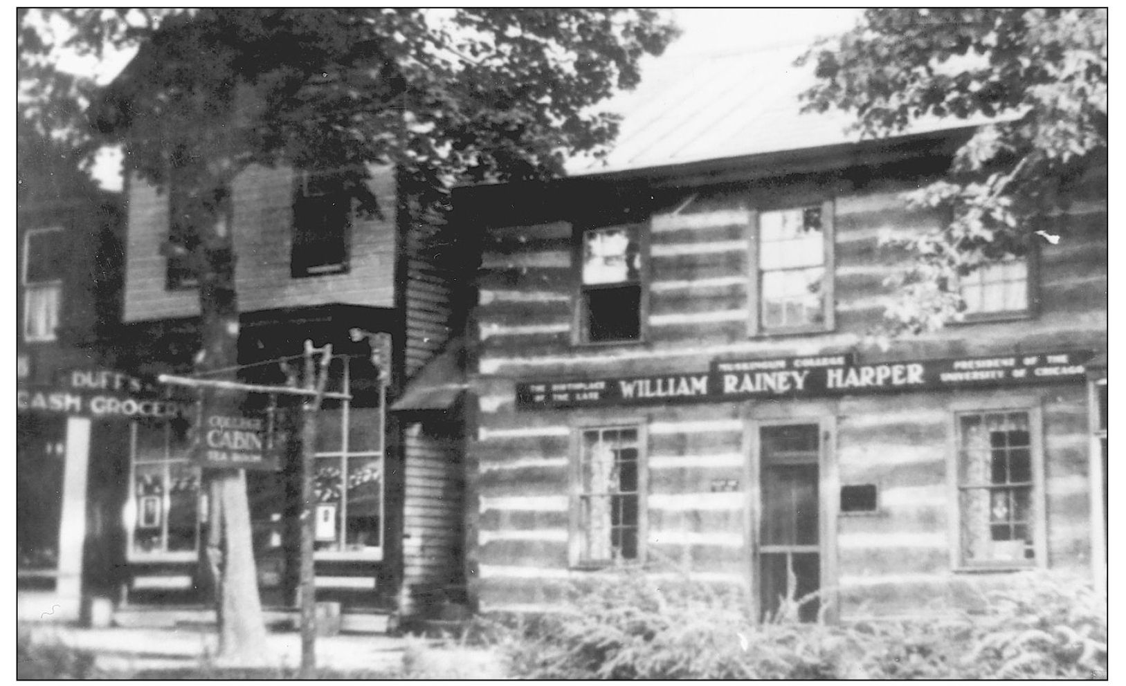 Log houses once lined the National Road in New Concord Harper Cabin stands in - photo 8