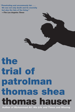 Glover Clifford - The trial of Patrolman Thomas Shea: the police killing of Clifford Glover