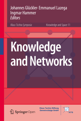 Glückler Johannes Knowledge and Networks