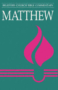 title Matthew Believers Church Bible Commentary author Gardner - photo 1