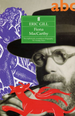 Gill Eric Eric Gill: a lovers quest for art and God