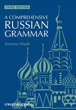 Gillespie David A Comprehensive Russian Grammar