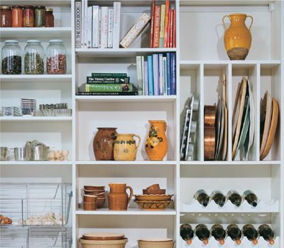 Not just for clothing storage anymore custom closets are perfect for pantries - photo 16