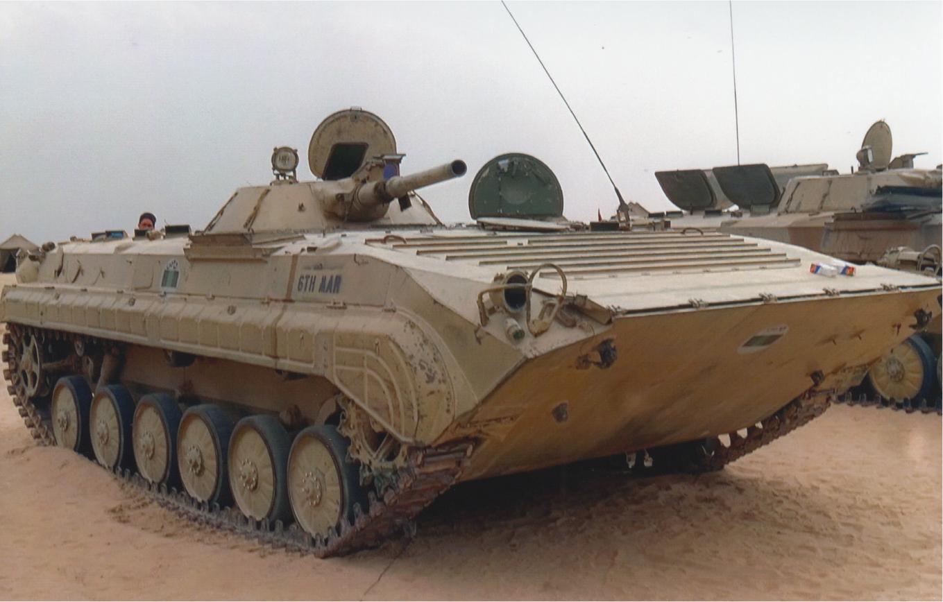 An Iraqi BMP-1 captured by US Marines during the Gulf War of 1991 The - photo 4