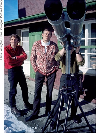 Haston and Kor with Harlin at the Kleine Scheidegg telescope Kor Haston - photo 13