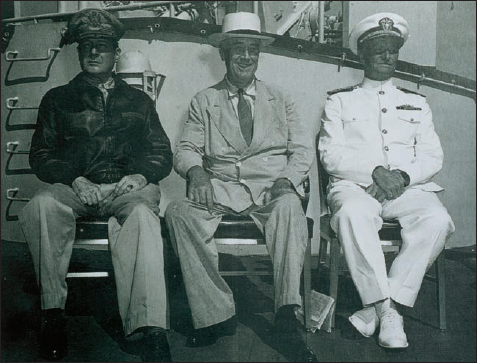 President Roosevelt met with Admiral Nimitz and General MacArthur in July 1944 - photo 6