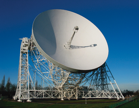 Fig 11 The 250 ft diameter radio telescope at Jodrell Bank in Cheshire - photo 1
