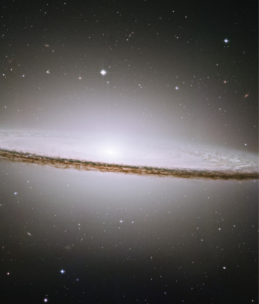 Sombrero Galaxy The Sombrero Galaxy has been observed and wondered at for - photo 3