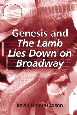 Genesis - Genesis and the Lamb Lies down on Broadway