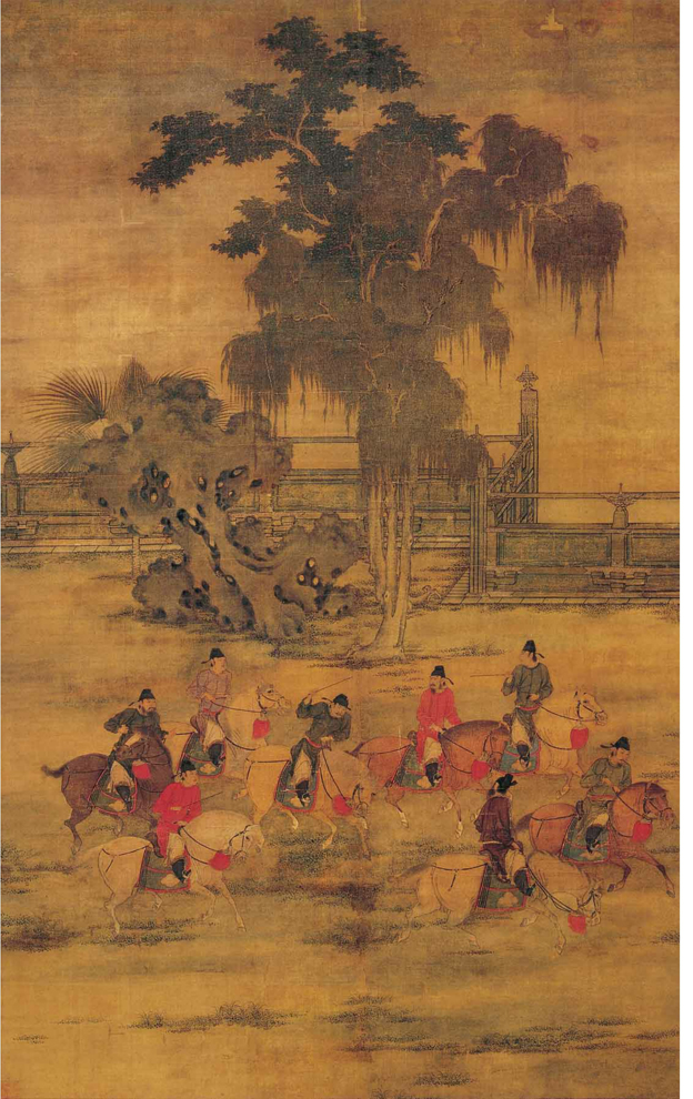 Picture of Spring Outing Zhao Yan Five Dynasties 907-960 Color on silk - photo 9