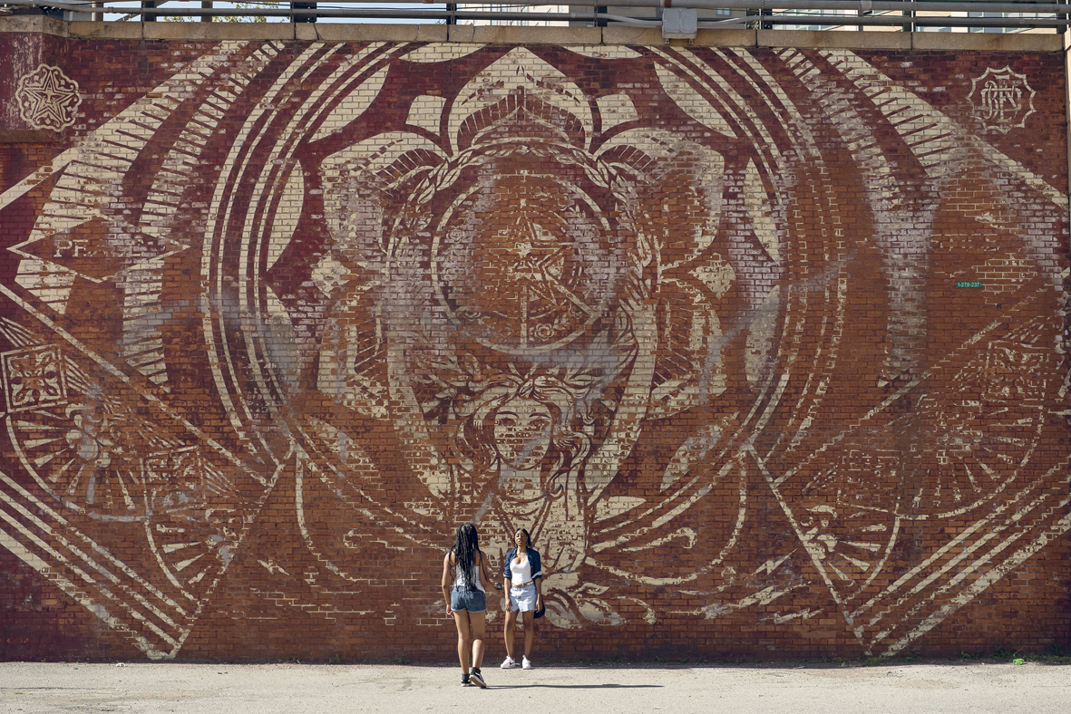 Illustration courtesy of Shepard FaireyObeygiantcom Dumbos redbrick warehouse - photo 6