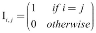 This would look like the following Here The identity matrix gives the - photo 16