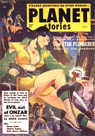 Evil Out of Onzar Mark Ganes Published 1952 Types Short Fiction - photo 1