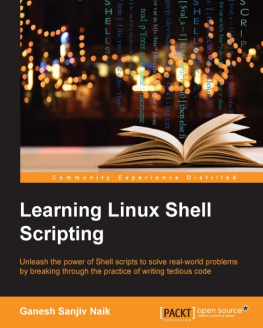 Ganesh Sanjiv Naik - Learning Linux Shell Scripting