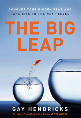Gay Hendricks - The big leap: conquer your hidden fear and take life to the next level