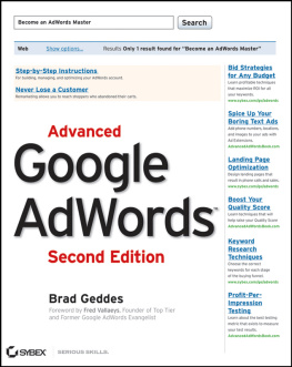 Geddes Advanced Google AdWords