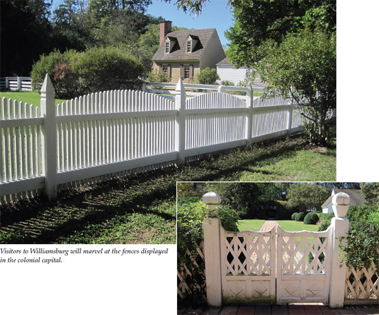 Throughout the Colonial Era and early Federal Period of America fences - photo 2