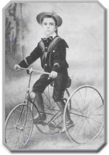 The boy Jawaharlal on a bicycle Jawaharlals mother Swarup Rani In 1916 - photo 10