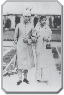 Jawaharlal and Kamala at their wedding When their daughter was born the - photo 14