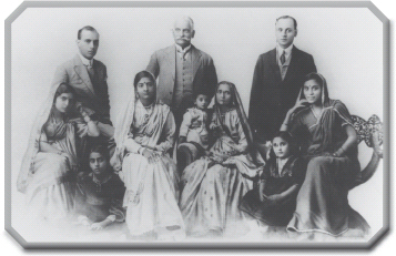 The Nehru family Indira at the centre on her grandmothers lap After the - photo 16