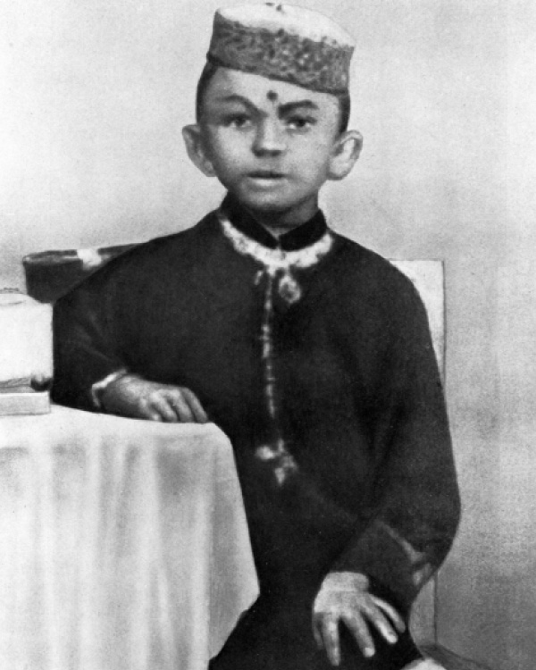 Gandhi age 7 1876 At the age of thirteen while he was still in high school - photo 2