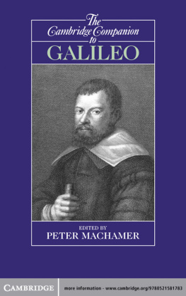 Galilei Galileo - The Cambridge Companion to Galileo