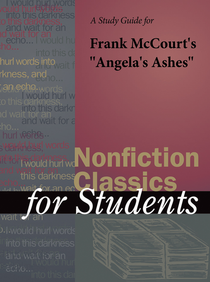 Nonfiction Classics for Students Volume 1 Staff Editor Elizabeth Thomason - photo 1