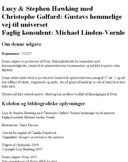 Galfard Christophe Gustavs hemmelige vej til universet