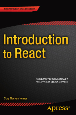 Gackenheimer - Introduction to React